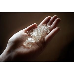 15 pcs Large Raw Quartz Points Sliver Rough Natural Bulk Quartz Shards Crystal